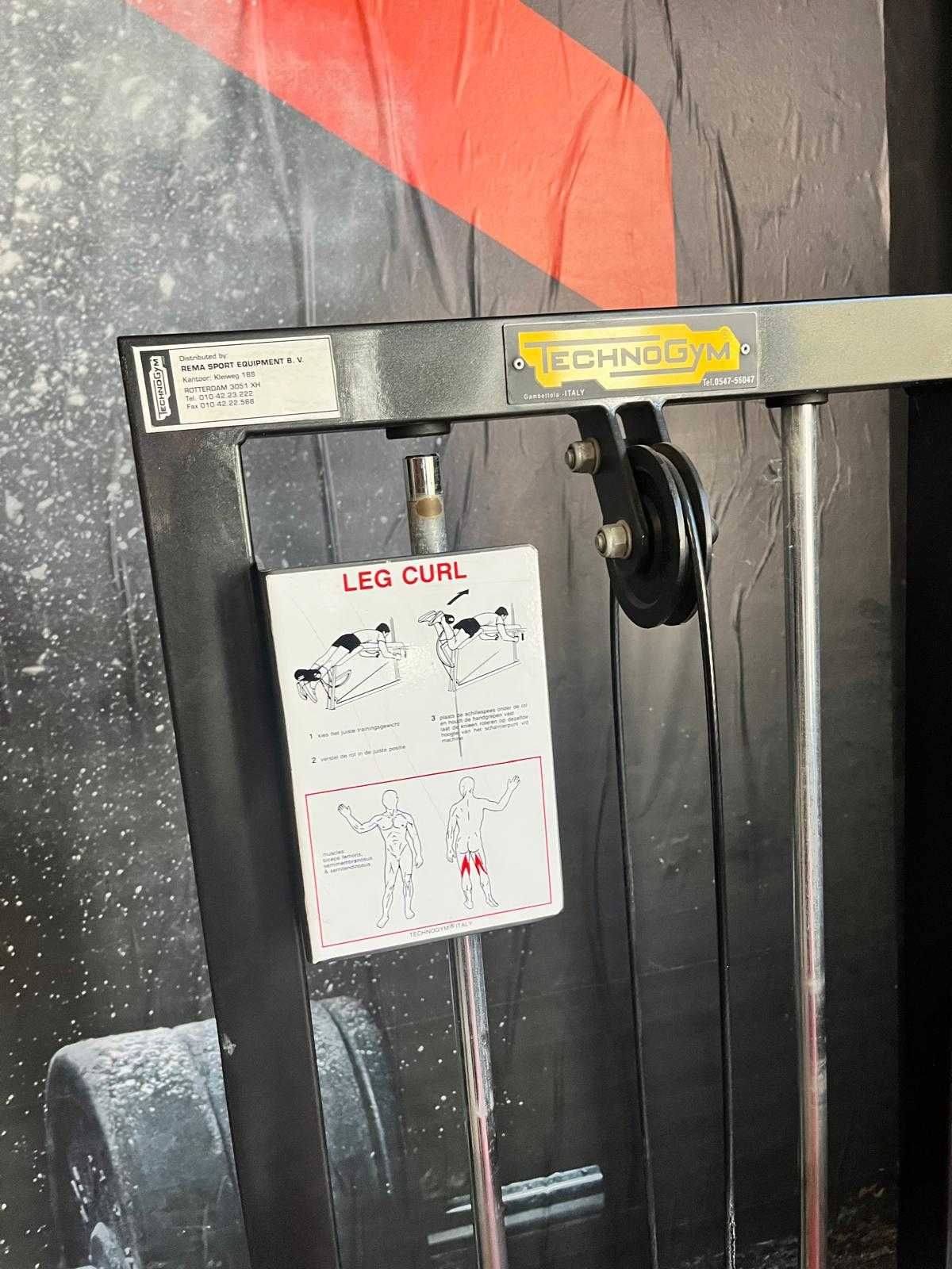 Maszyna dwugłowy uda leżąc Technogym Isotonic leg curl lying