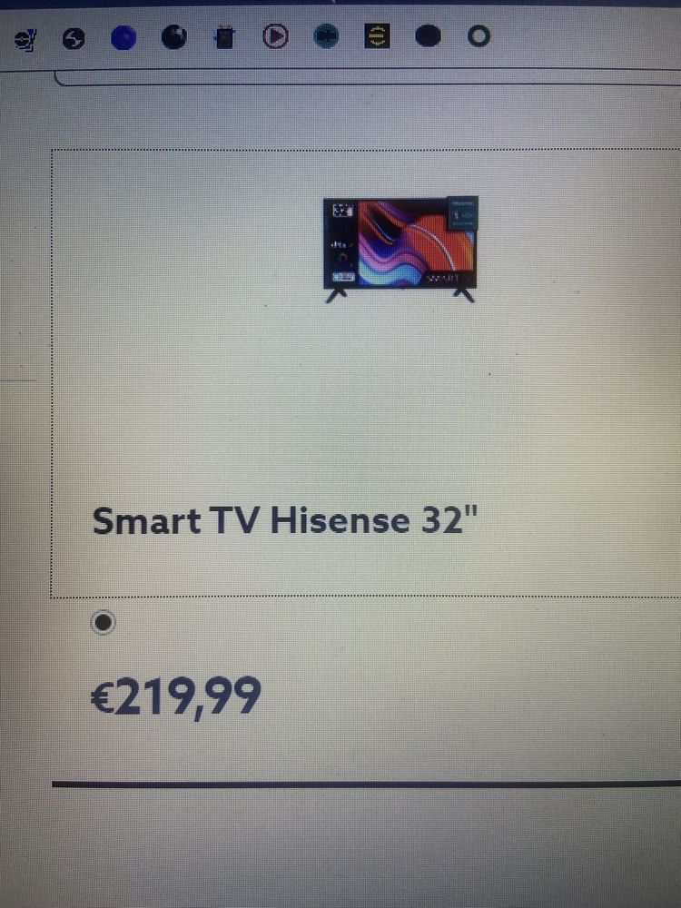 Smart Tv hisense 32