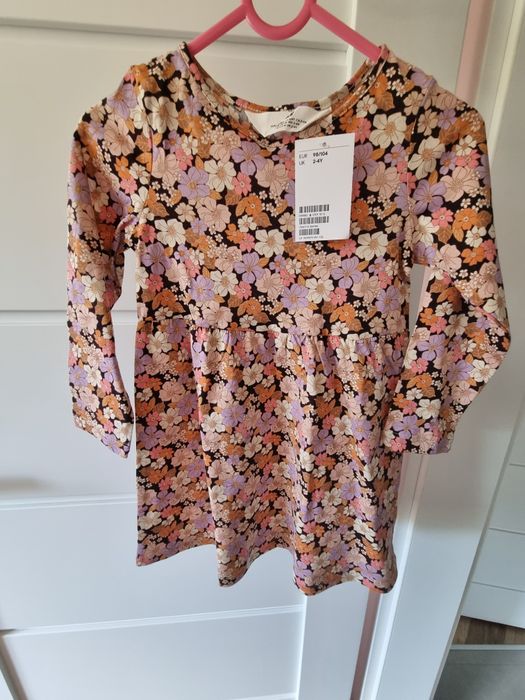 Paka zestaw ubranek dla dziewczynki Zara h&m 104