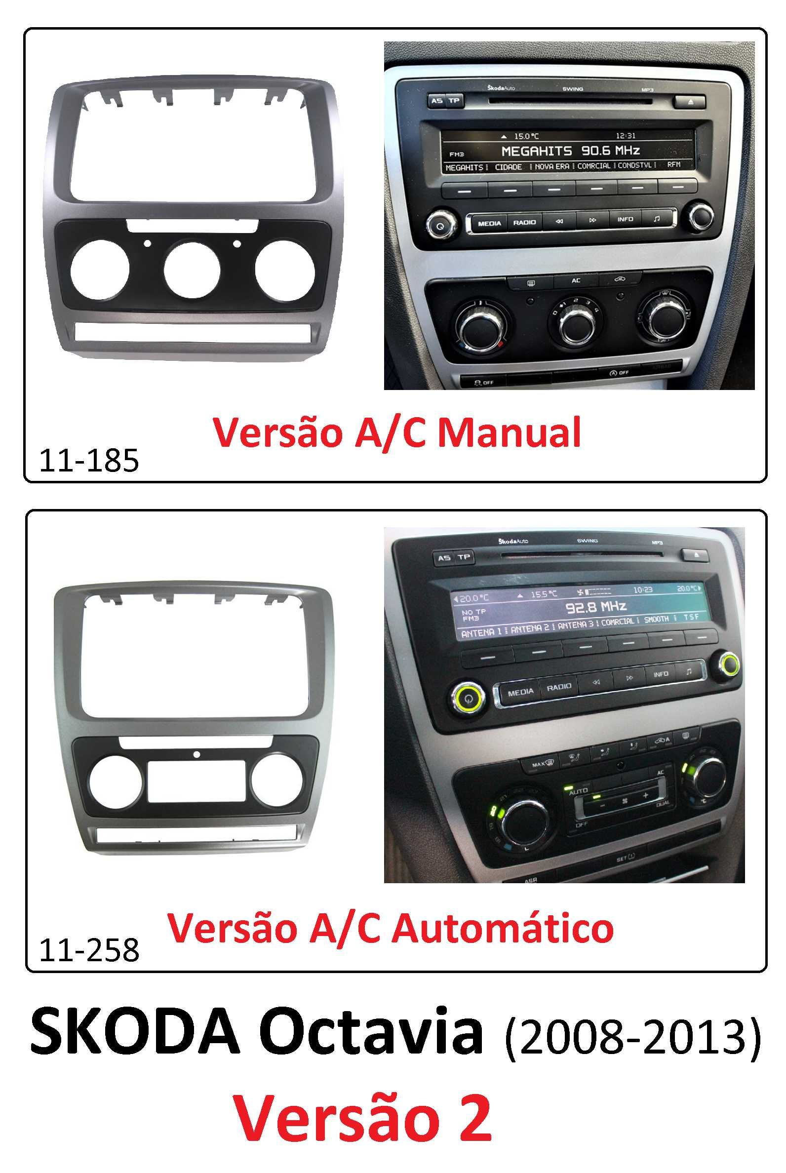 (NOVO) Rádio 2DIN • SKODA Octavia (1996 até 2013) • Android [2+32GB]