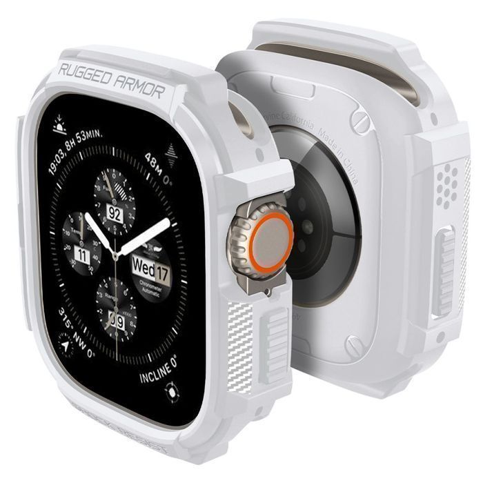 Etui Spigen Rugged Armor do Apple Watch 1 / 2 49mm Białe