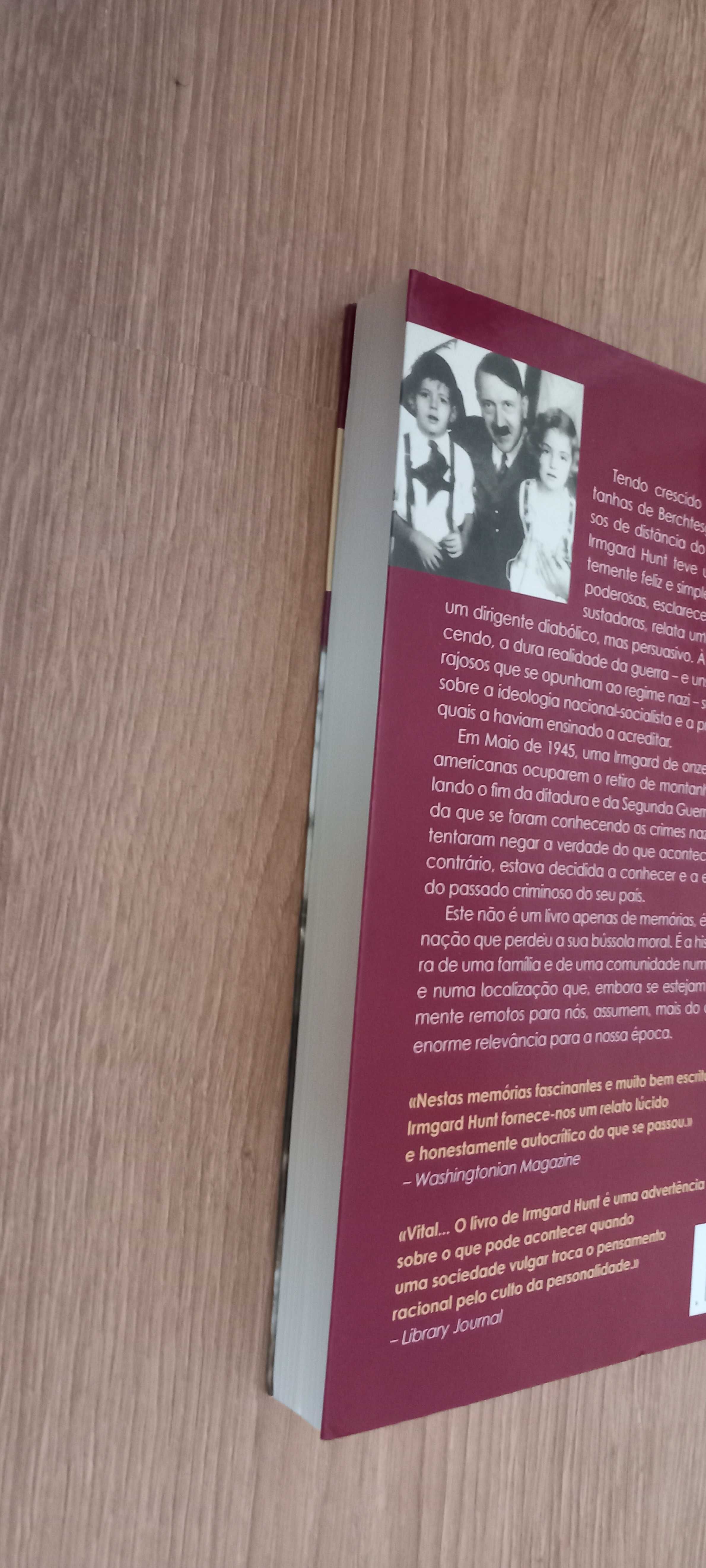 Na montanha de Hitler, de Irmgard Hunt. Novo. Memória biográfica.
