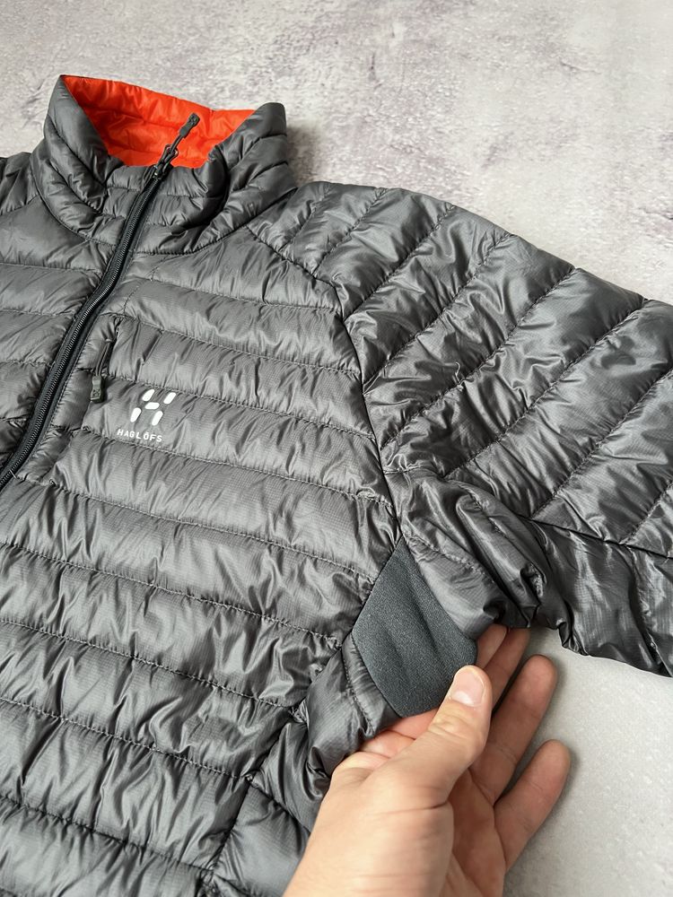 Л(size) Чоловіча трекінгова куртка пуховик Haglofs Pertex