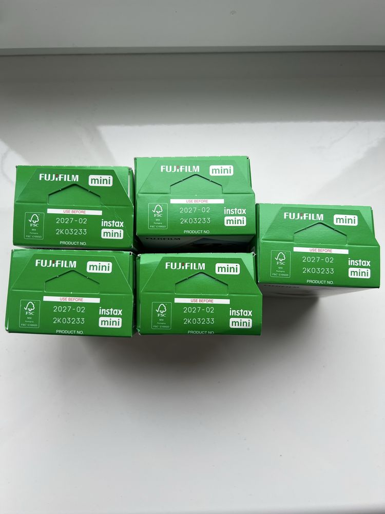 Фотопапір Картриджі Instax mini 10x2 - 20 шт (фотоплівка)