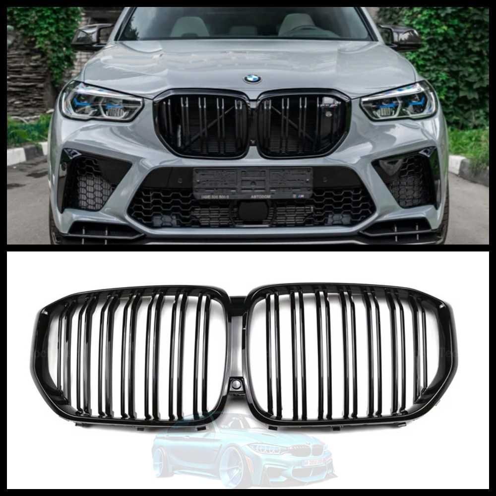 Решетка радиатора двойная BMW G05 x5 цвет черный (2018-2022)
