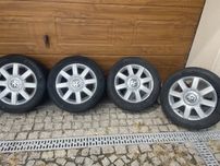 Vw Touran Kola Felgi Opony 2022r 8 mm oryginal