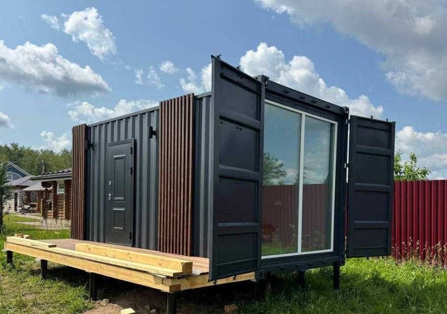 Міні дача 15м2 з морського 20-футового контейнера × Мини дача 15м2