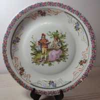 Talerz - Patera Wawel Miłość Wiedeńska porcelana