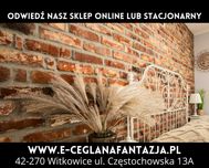 Cegła na Ścianę i Elewacje Cięta Dekoracyjna Płytki Ceglane Lico Cegły