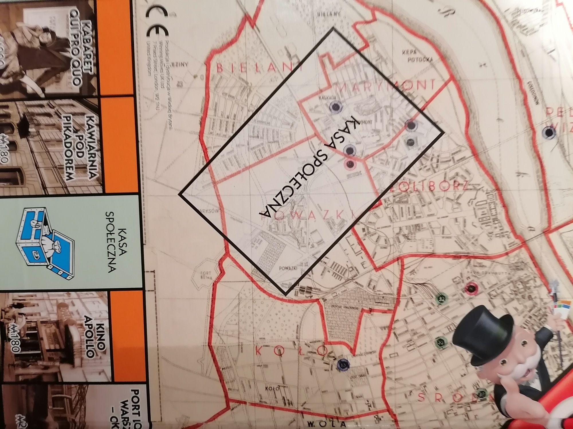 Monopoly Warszawa dwudziestolecie międzywojenne