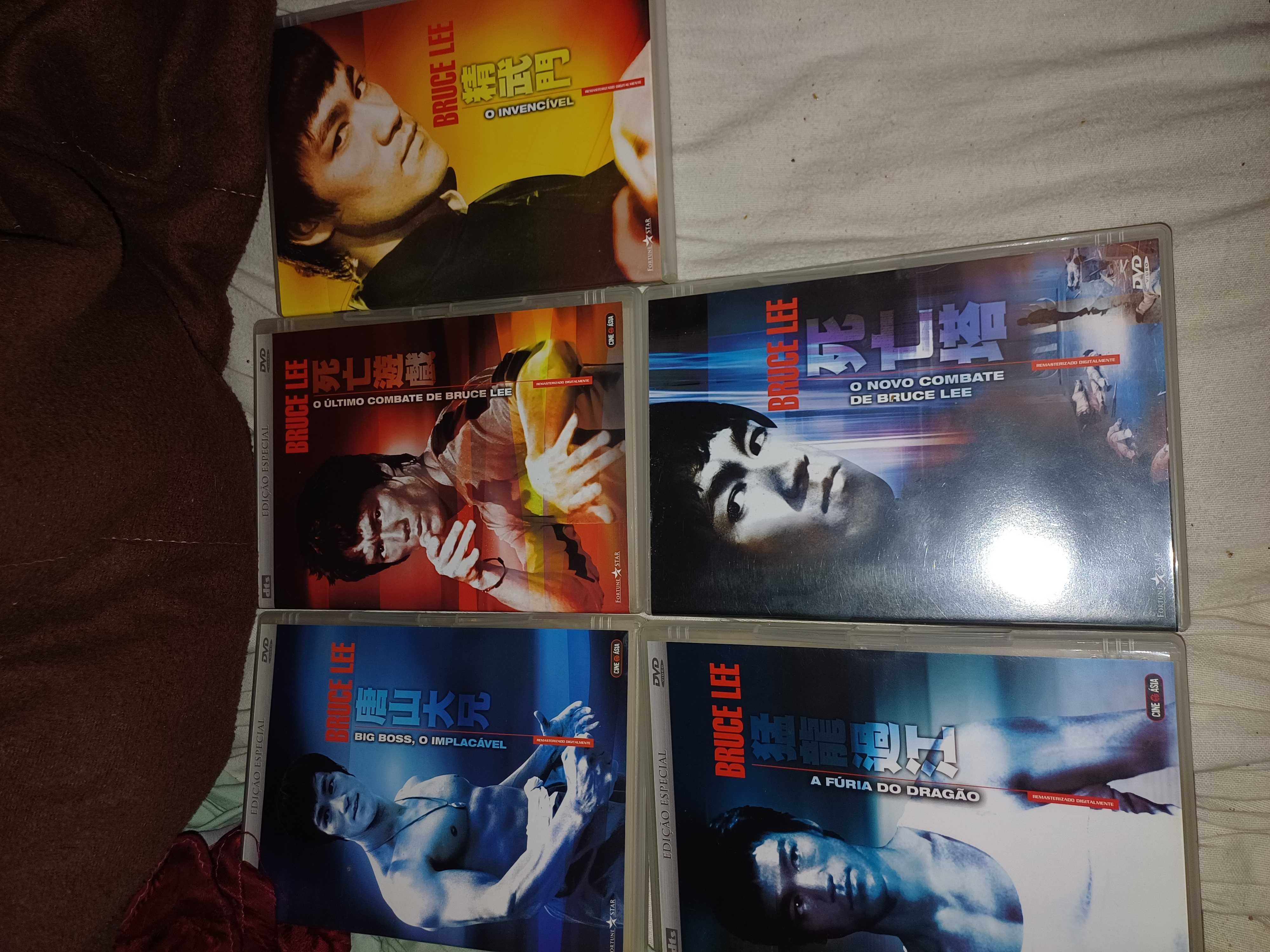 Colecção dvds bruce lee