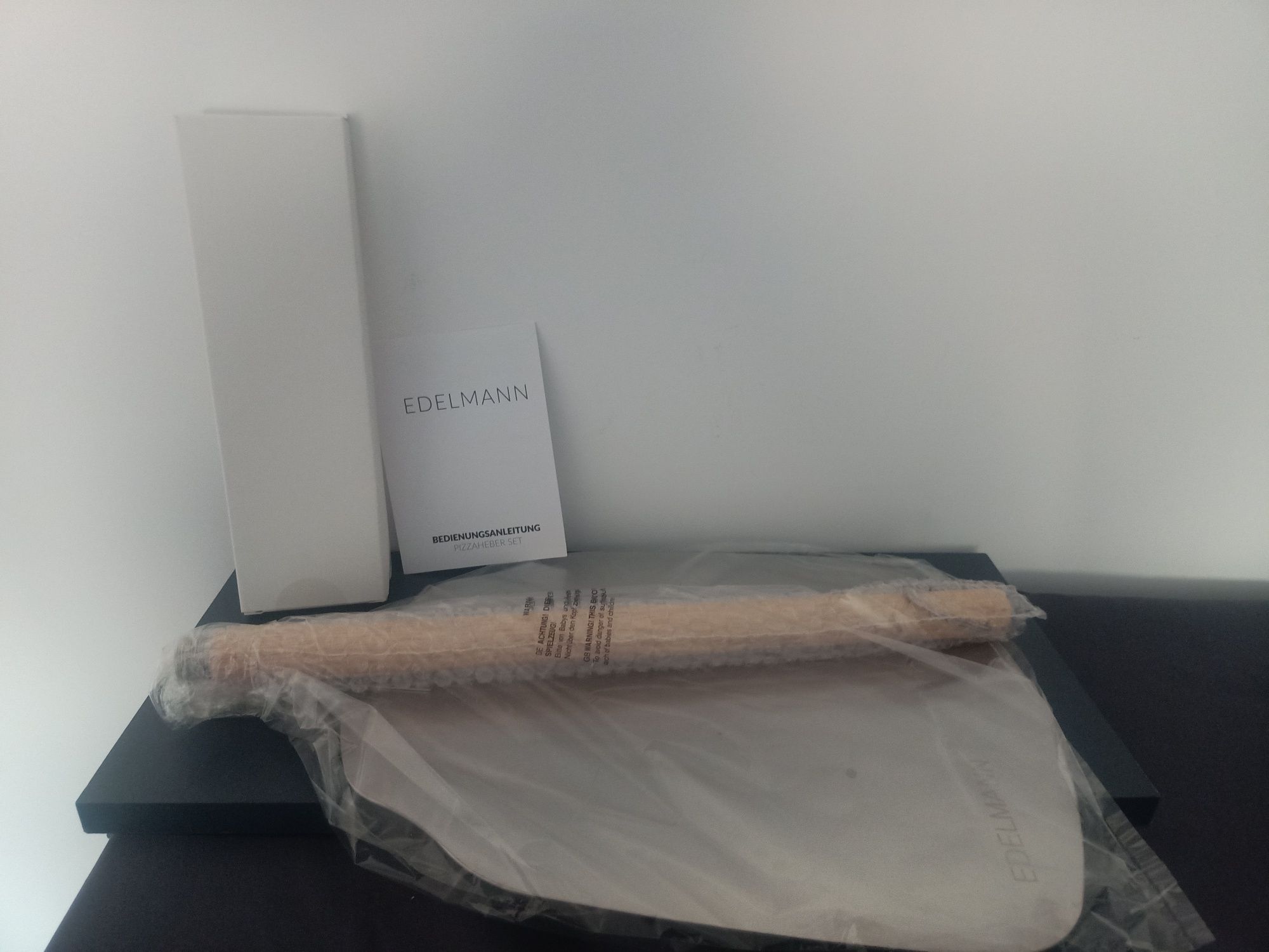Zestaw łopatek do pizzy Edelmann Premium łopata z długą rączką pizza