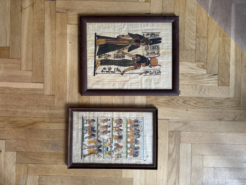 Obraz papirus ręcznie malowany