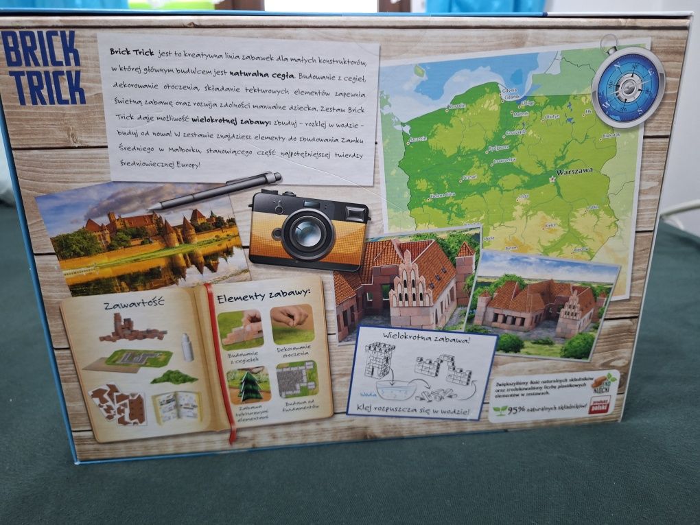 Klocki buduj z cegieł nowe nigdy nie otwierane nietrafiony prezent