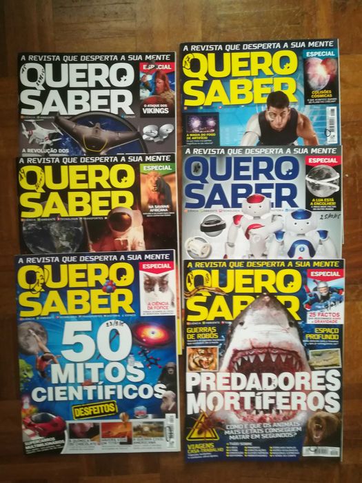 lote de 19 revistas QUERO SABER todas por 8 euros