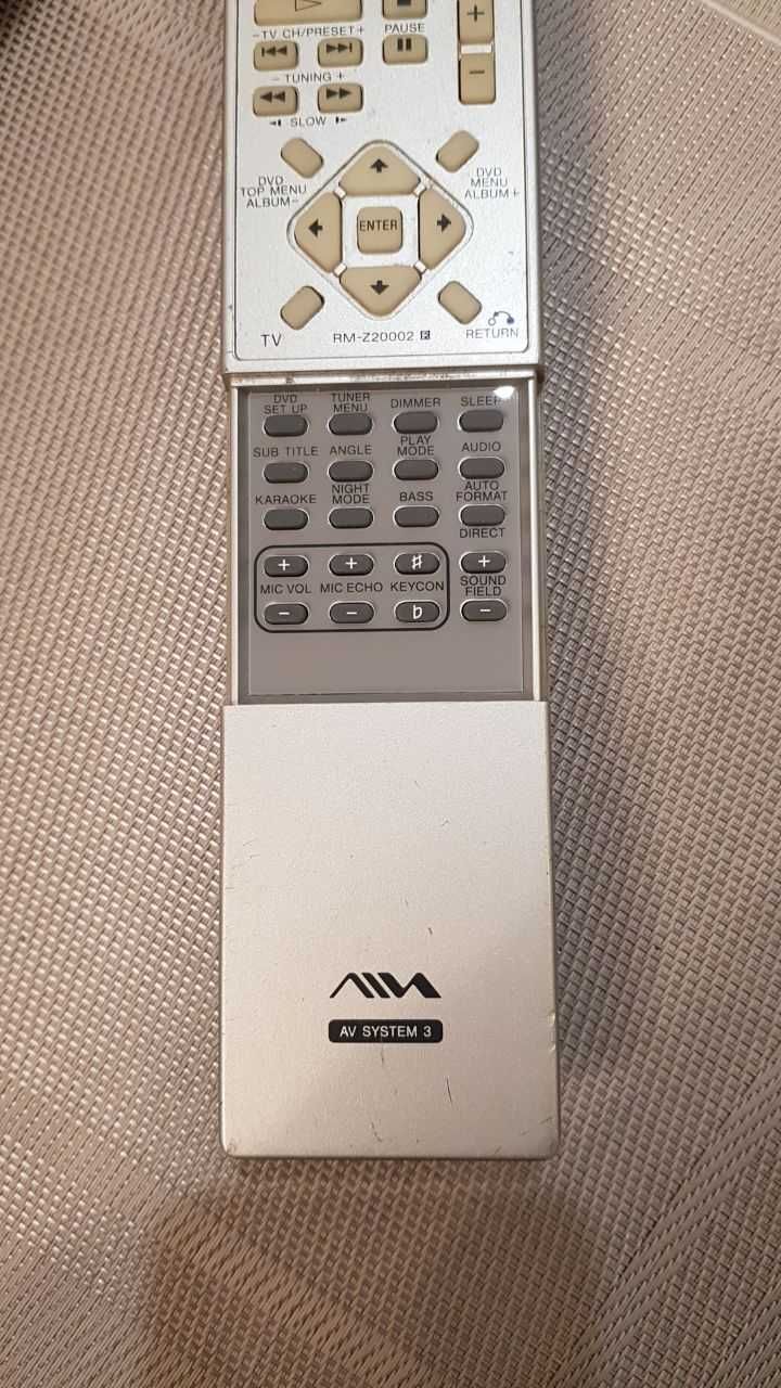 Original pilot Aiwa RM-Z20010  Remote Control do Aiwa CX-VX55
