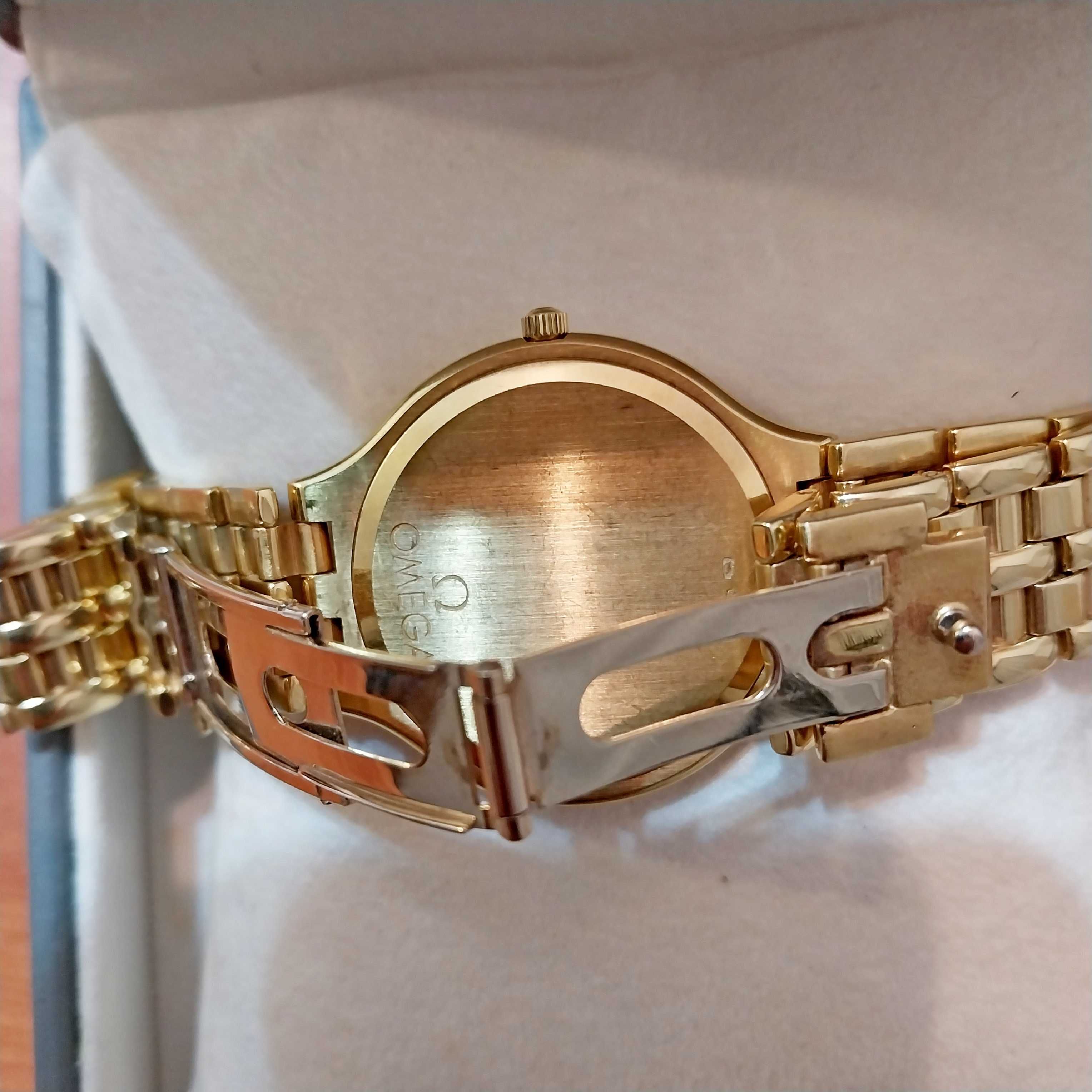 Relógio de pulso Homem, Omega todo Ouro
