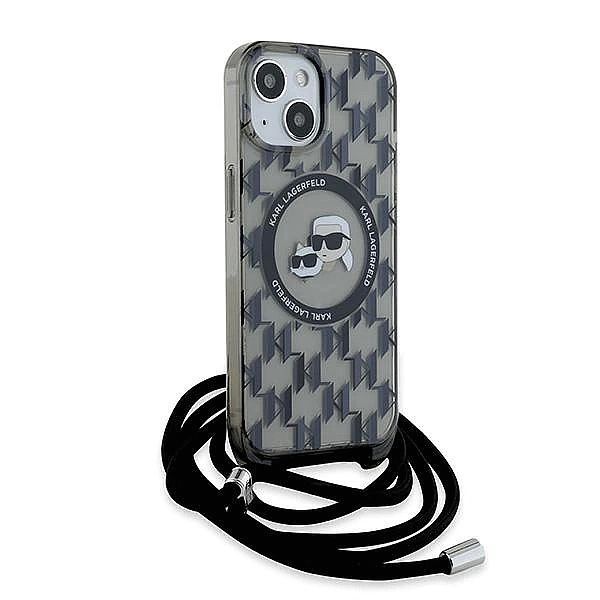 Etui Karl Lagerfeld Iml Crossbody Monogram Karl & Choupette Head MagSa