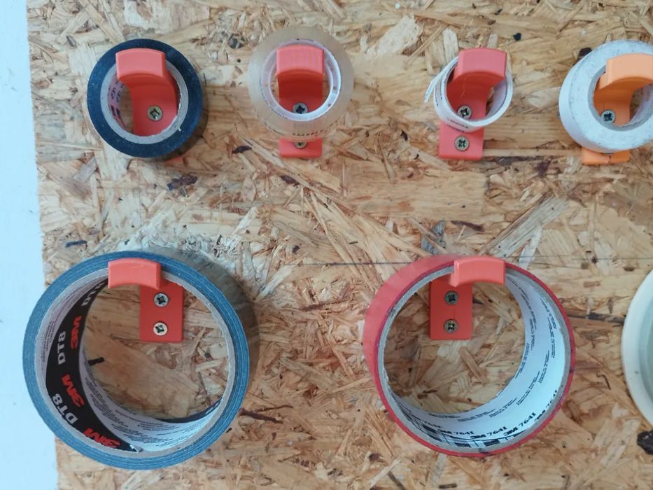 Suporte de Fita Adesiva para Parede