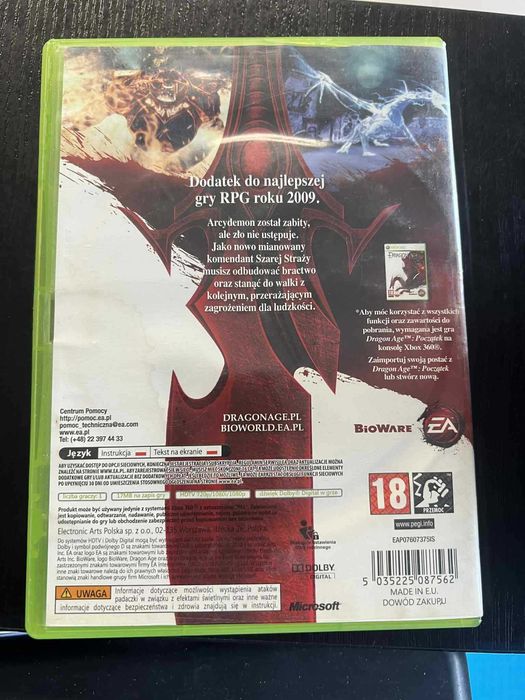 Dragon Age Początek PRZEBUDZENIE PL|Xbox 360