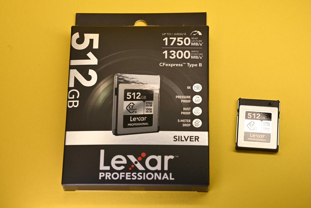 Lexar Professional Silver CFexpress Type B 512 GB
