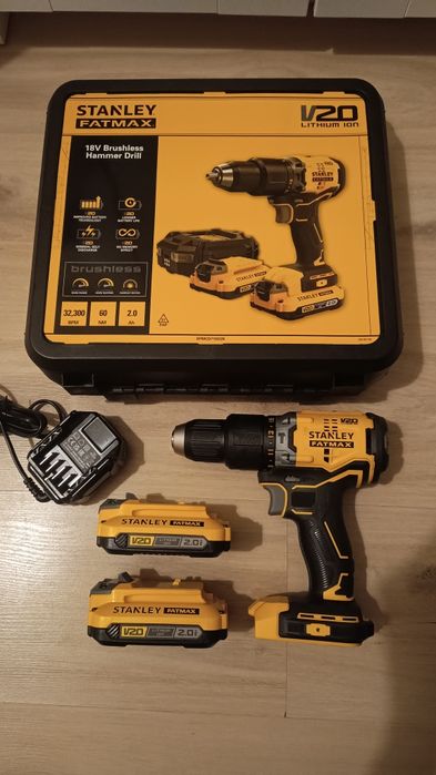 Wiertarko wkrętarka udarowa Stanley SFMCD715D2K