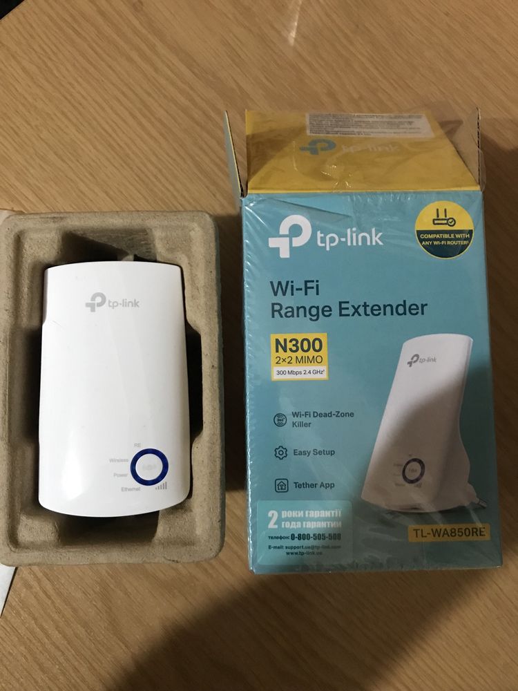 Ретранслятор tp-link model tl-wa850re.