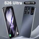 Смартфон S26 Ultra чёрный 7 дюймов, 7000 мАч