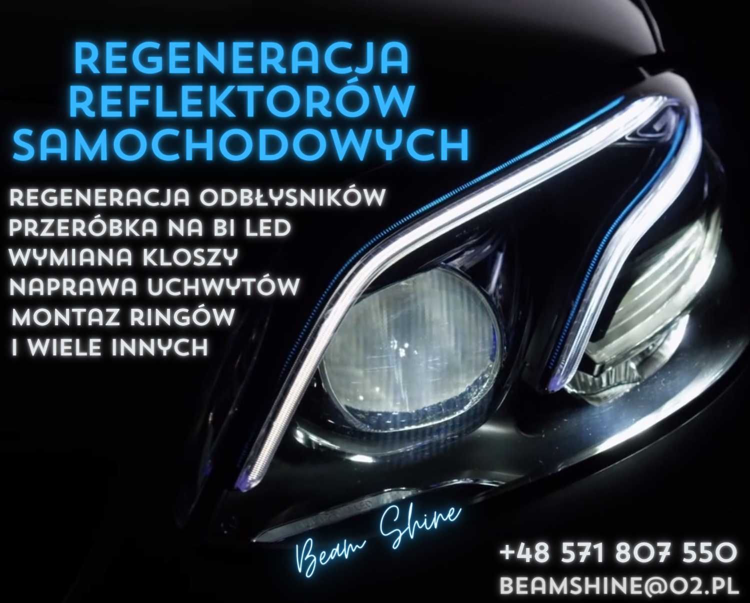 Naprawa Regeneracja Lamp samochodowych / Spawanie plastików