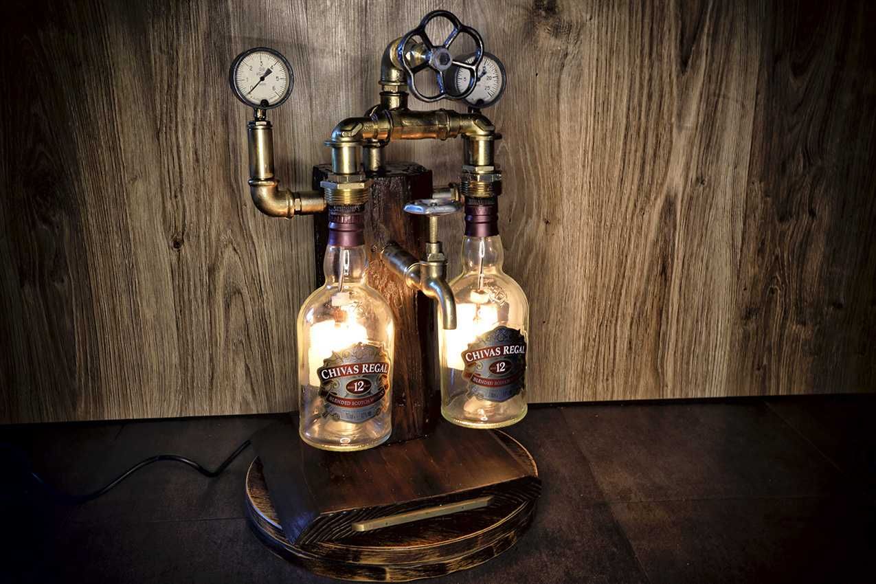 Lampa Chivas Regal  - 74 elementy  - UNIKAT KOLEKCJONERSKI