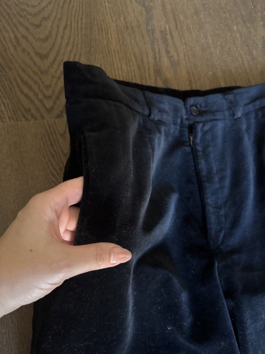 Шикарні бархатні штани