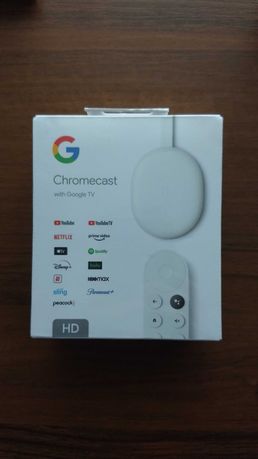 Chromecast with Google TV GA03131-US Новая 2022 Приставка Медиаплеер