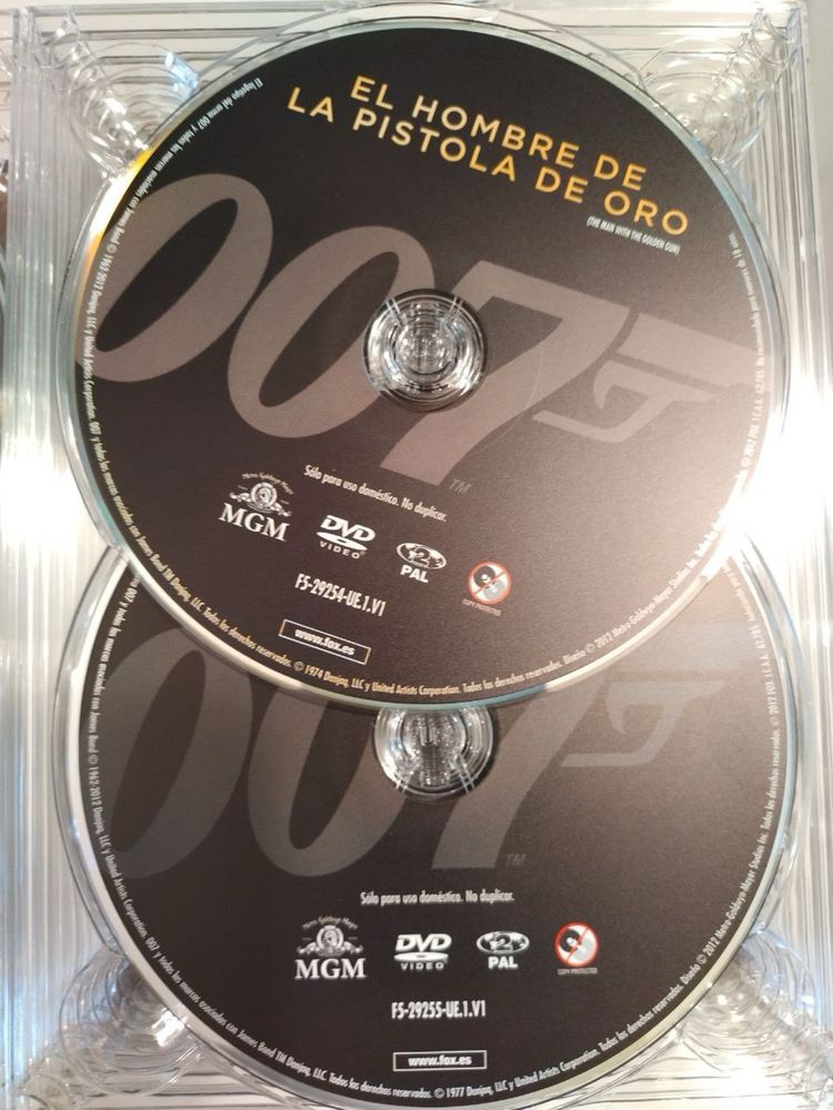 James Bond 007 юбилейное издание, 22 фильма, DVD
