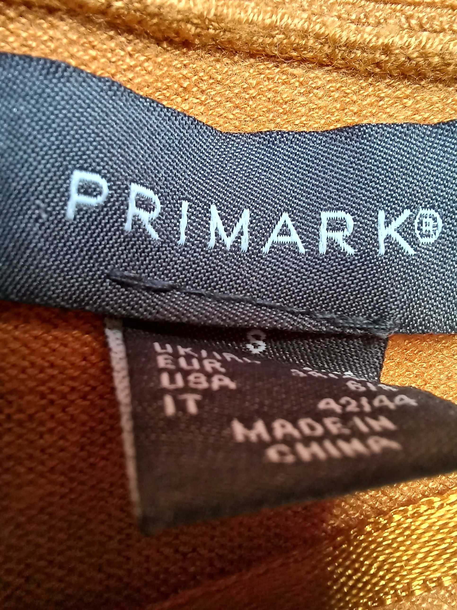 Delikatny długi sweter kardigan Primark rozm S-M