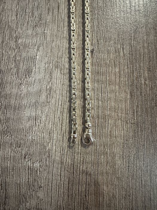 Łancuszek zloty splot krolewski 14 karat