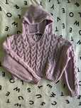Sweter bluza z kapturem rozmiar S 36 Nastygal oversize