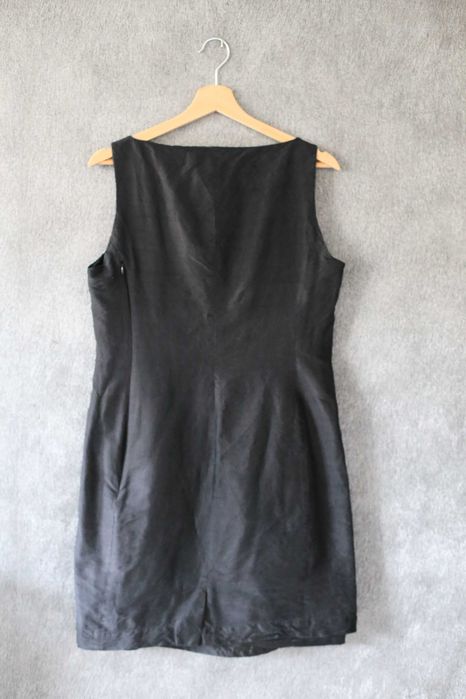 Sukienka 100% jedwab H&M rozm. 38 40 42 mała czarna princeska