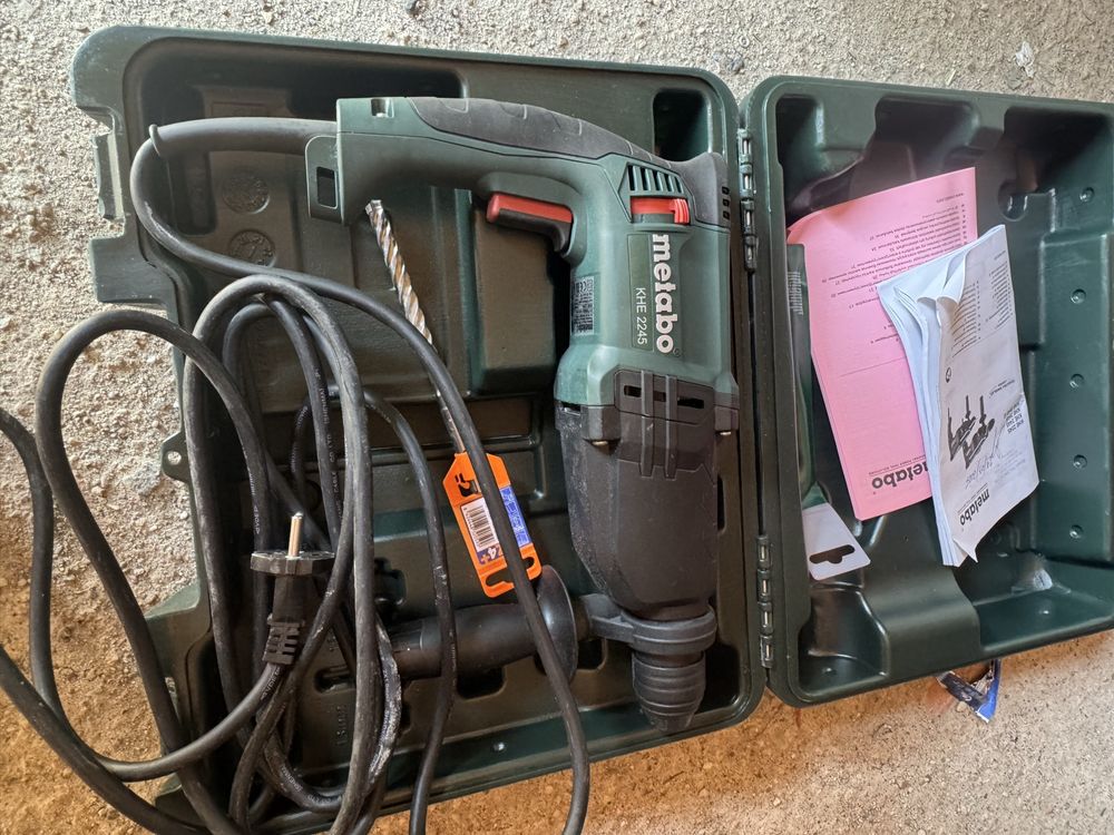 Vendo martelo combinado Metabo KHE 2245