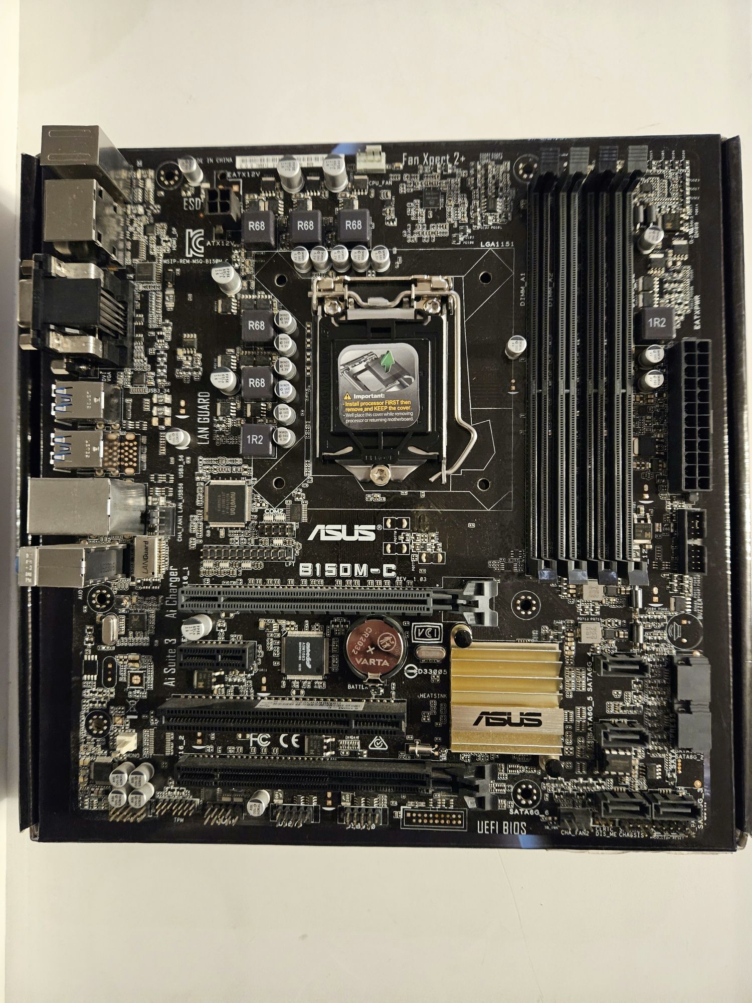 Материньска плата Asus B150M-C. DDR4, Socket 1151