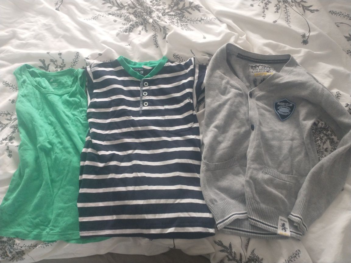 Ubrania 122-128 h&m , Reserved
