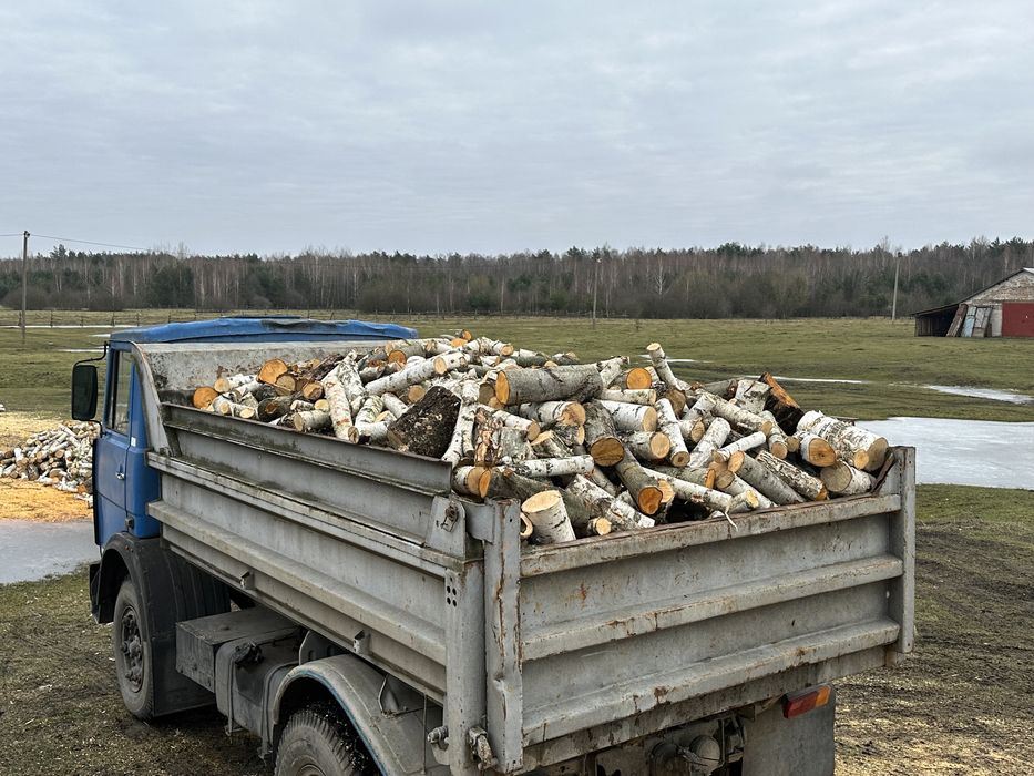 Дрова береза вільха осика ясен чуркі рубані