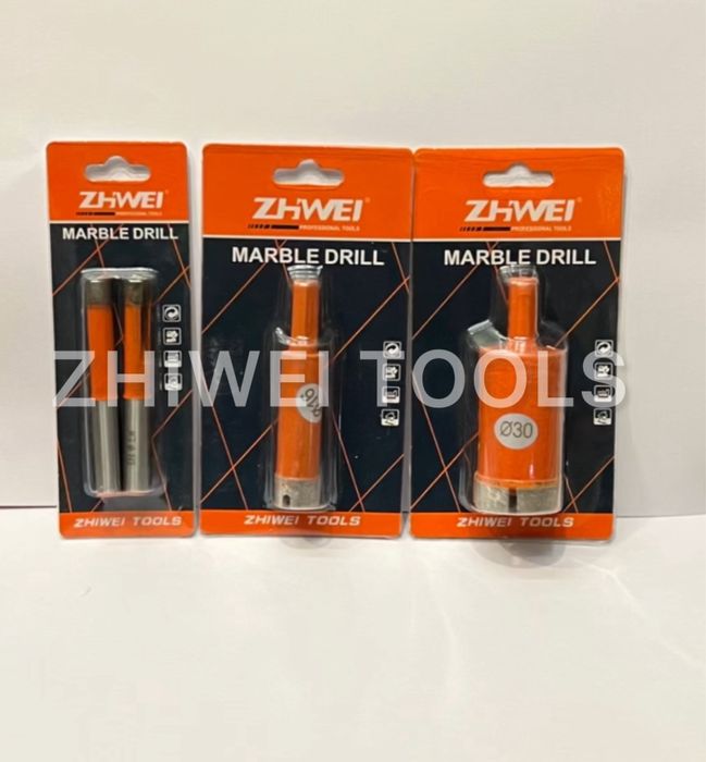 Коронка алмазна по керамограніту, бетону, цеглі, плитці, мармурі