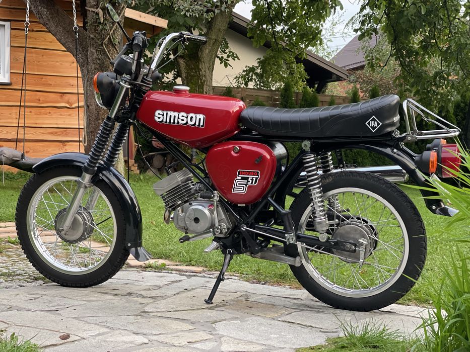 Simson enduro 1991 r. 70cc 5 biegow