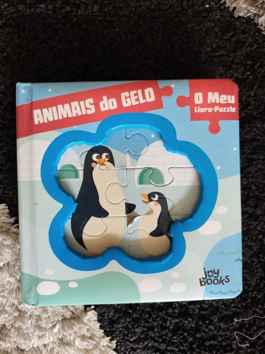 Livro puzzles animais