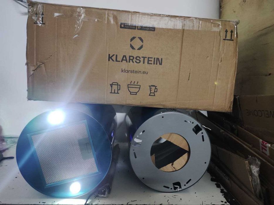 Вытяжка кухонная островная витяжка острівна Klarstein Beretta 650 m³/h