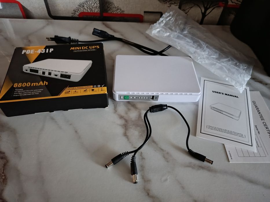 Power bank UPS-ДБЖ для інтернету та інших потреб