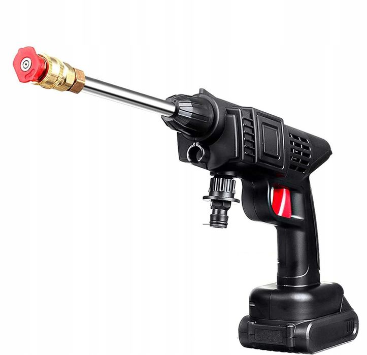 NOWA Myjka ciśnieniowa akumulatorowa mocna 1500W 200 bar 2 akumulatory