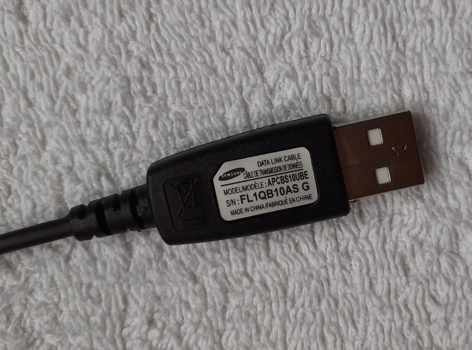 Samsung APCBS10UBE kabel USB
