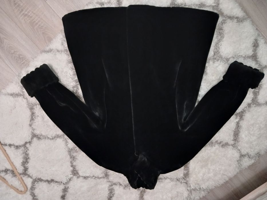 Шуба из экомеха.