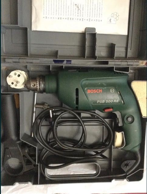 Ударную дрель BOSCH PSB 500 RE